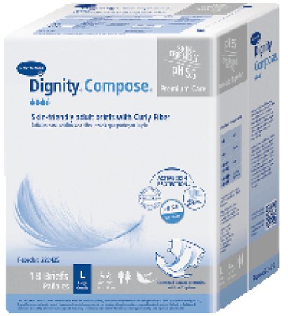 BRIEF, INCONT DIGNITY COMPOSE HVY PROT 2XLG (24/BG 2BG/CS)