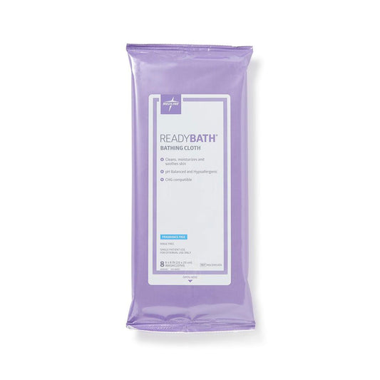 WASHCLOTH, READY BATH UNSCNTD 8"X8" (30PK/CS)