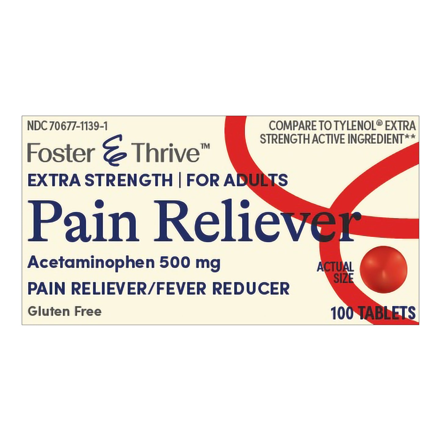ACETAMINOPHEN, TAB FT EASY 500MG(100/BT)