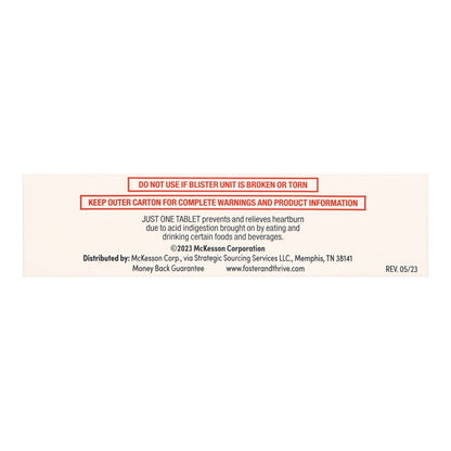 FAMOTIDINE, TAB FT SM 10MG (30/BX)