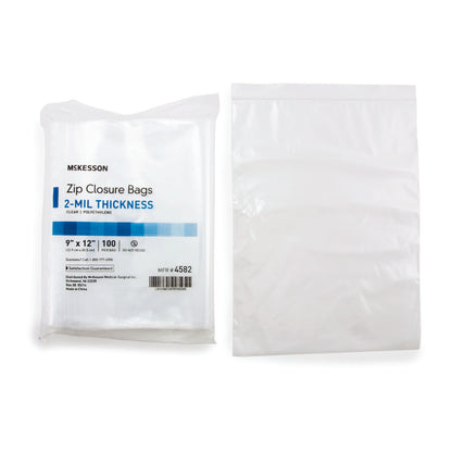 BAG, ZIP LOCK 9X12 (100/BG 10BG/BX 2BX/CS)