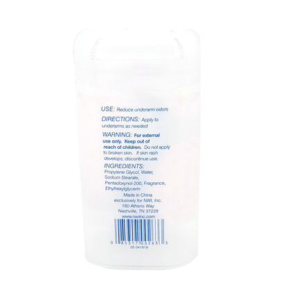 DEODORANT, STICK ALCOHOL FREE (144/CS)
