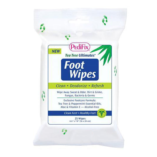 WIPE, FOOT TEA TREE ULTIMATES (25/PK)