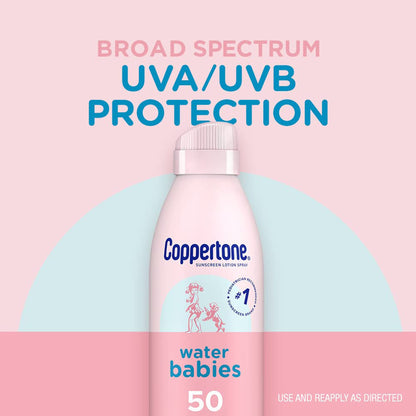 COPPERTONE, SPR LOT WATER BABIES SPF50 6OZ