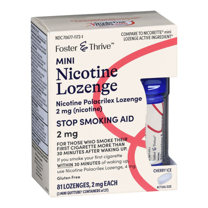 NICOTINE, LOZ FT SM MINI CHERRY ICE 2MG (81/PK)