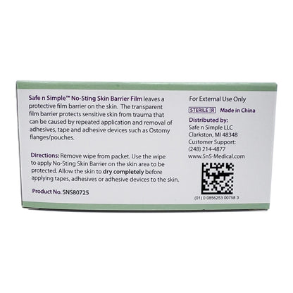WIPE, SKN BARR NO STING (25/BX100BX/CS)