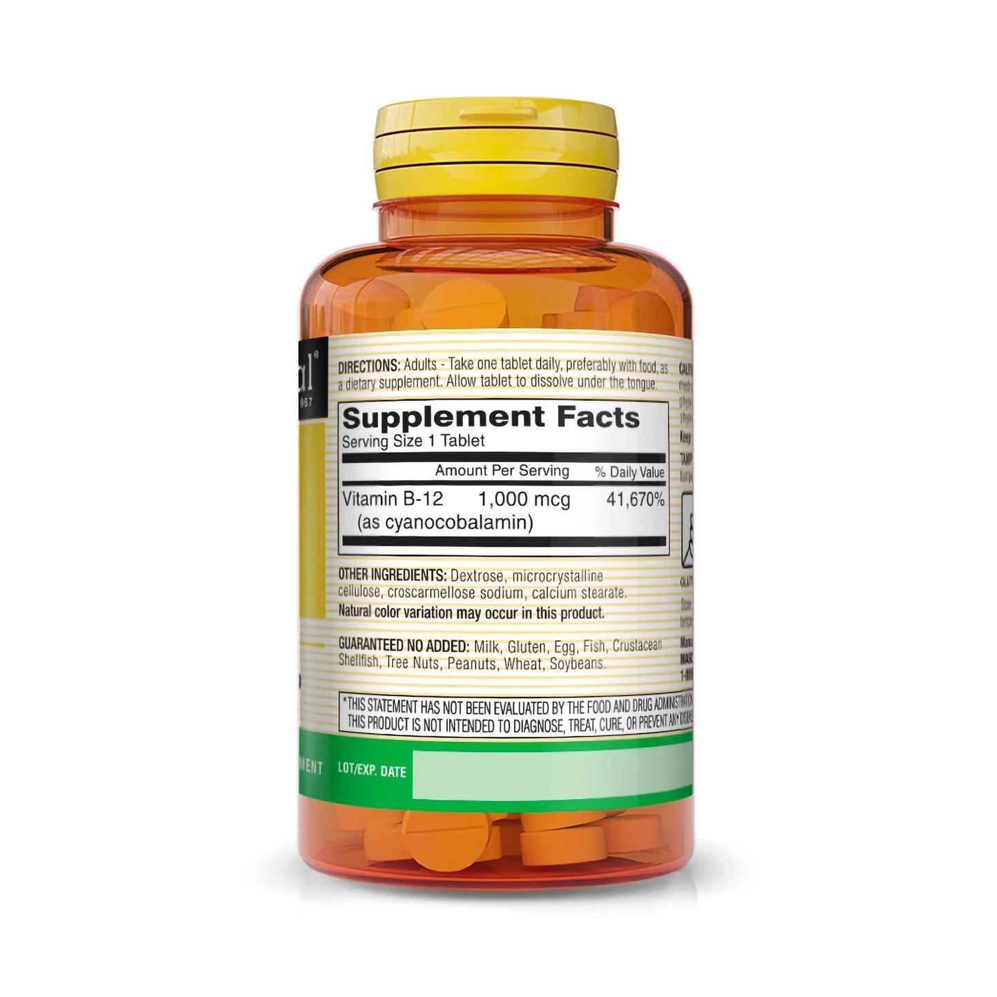 VITAMIN B-12, TAB 1000MCG (100/BT)