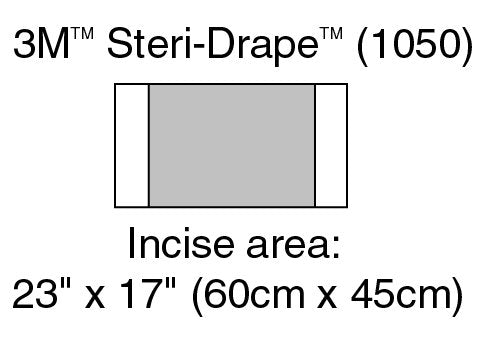 DRAPE, INCISE LG (10/BX) 3M