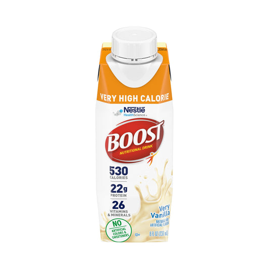 BOOST, VERY HIGH CALORIE VERY VANILLA 8OZ (24/CS)