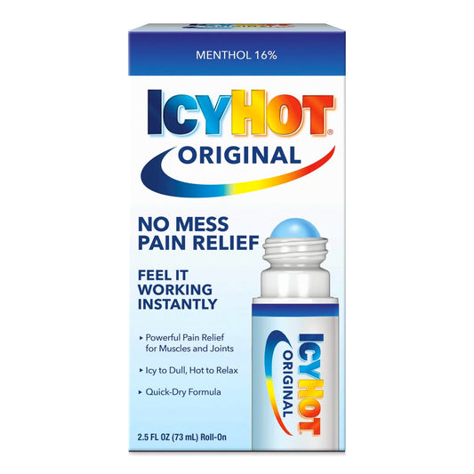 ICY HOT, APPL NO MESS PAIN RELIEF 2.5OZ