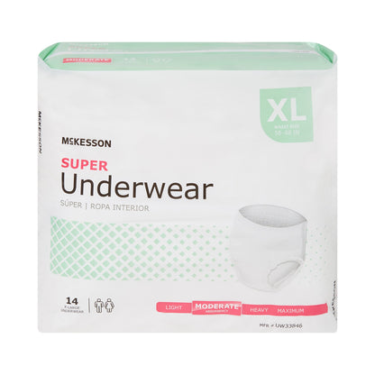 UNDERWEAR, SUPER XLG (14/BG 4BG/CS)