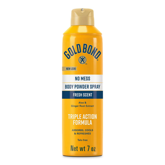 GOLD BOND, SPR PDR NO MESS BODY FRESH SCENT 7OZ