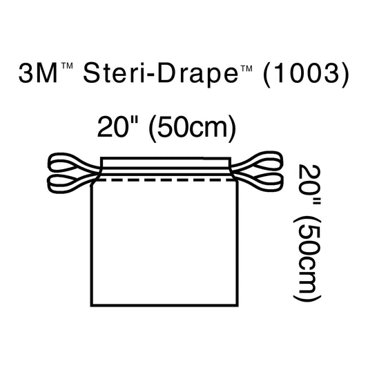 DRAPE, INCISE W/ISO BG (10/BX)3M