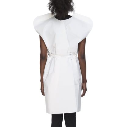 GOWN, EXAM T/P/T F/B OPN WHT 30X42 (50/CS)