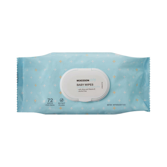 WIPE, BABY UNSCENTED (72/PK 12PK/CS)