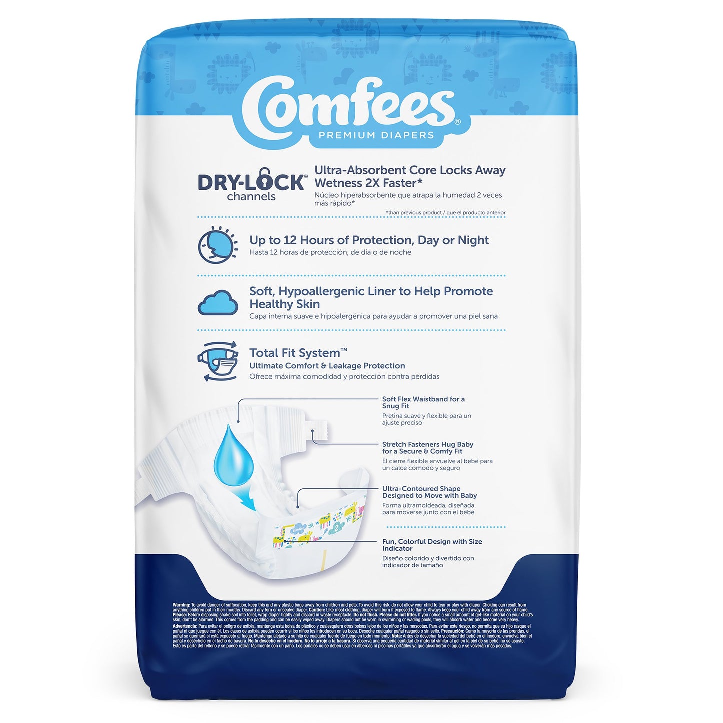 DIAPER, BABY COMFEES SZ2 (42/BG 4BG/CS)