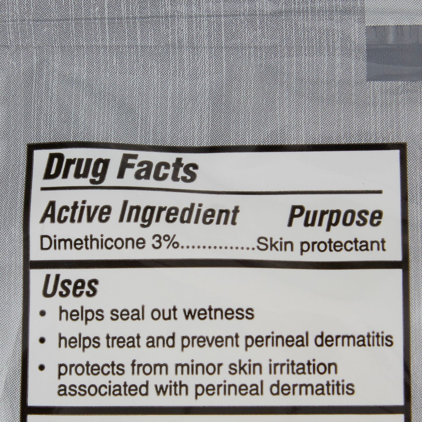 WASHCLOTH, PERI WIPES 6"X9" (3/PK 50PK/BX 2BX/CS)