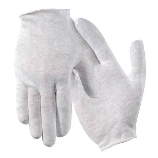 GLOVE, LINER COTTON DISP LT-WTWMN SM-MED (12/DZ)