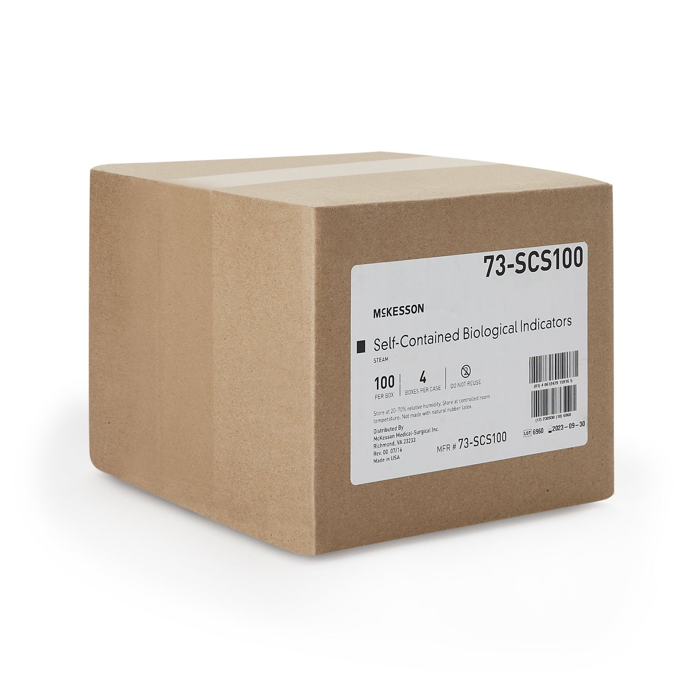 INDICATOR, BIOLOGICAL STEAM SLF-CONTAIN(100/BX 4BX