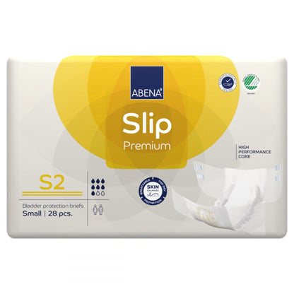 BRIEF, INCONT ABENA SLIP PREM ADLT S2 SM (28/PK 3PK/CS)