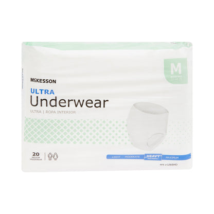 UNDERWEAR, ULTRA MED 32-44 (20/BG 4BG/CS)