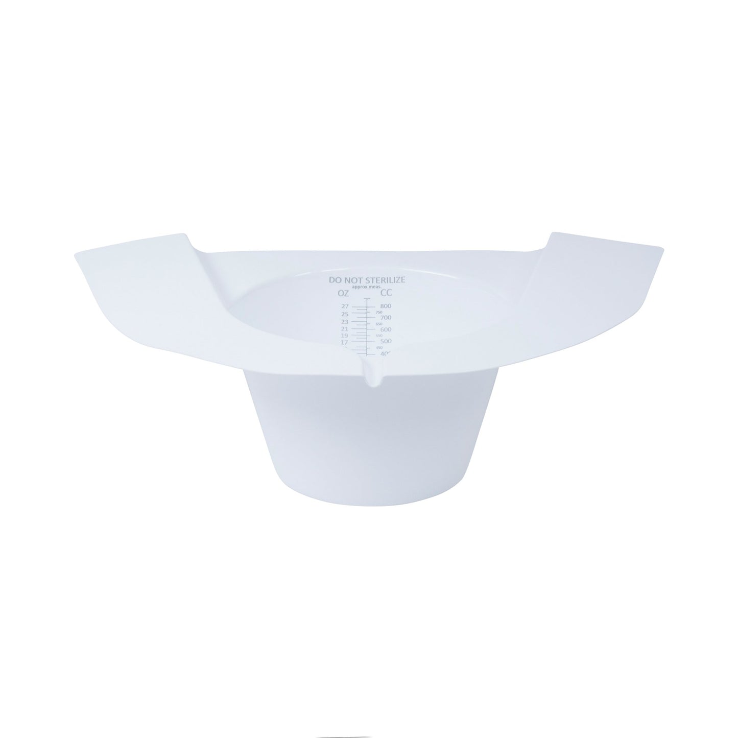 COLLECTOR, SPECIMEN COMMODE WHT 27OZ (100/CS)