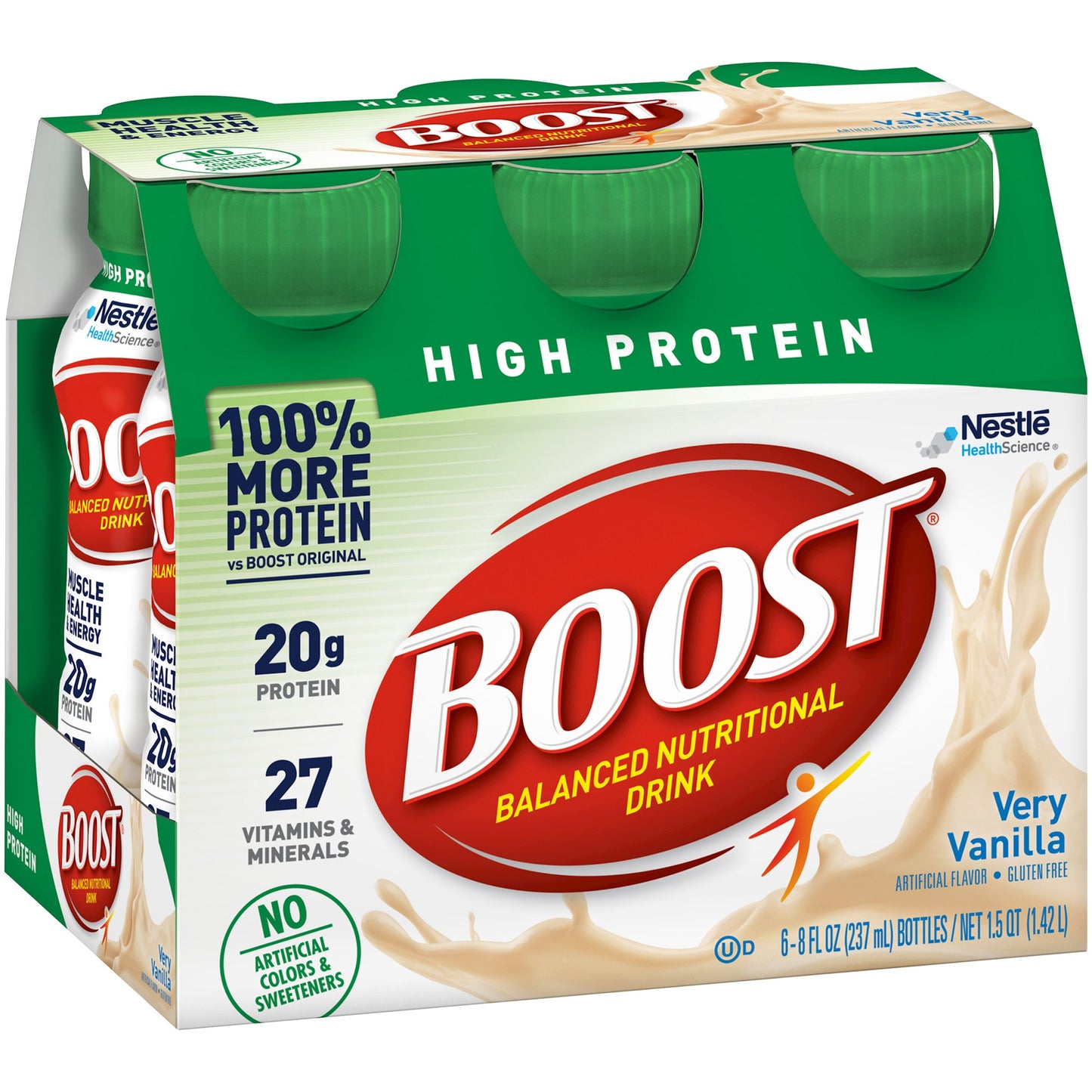 BOOST, HI PROTEIN VAN 8OZ (6/PK 4PK/CS)