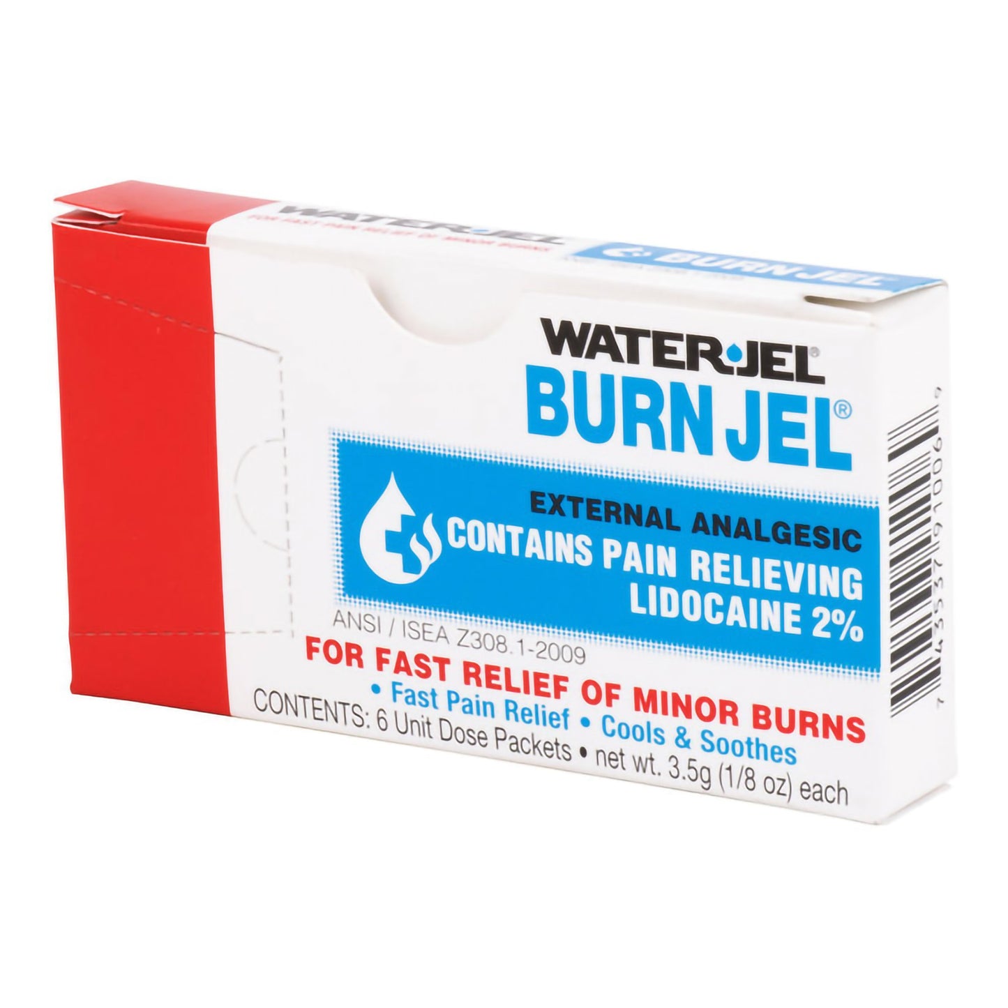 GEL, BURN WATERJEL JEL 3.5GM UNIT DOSE (6/BX 100B WTRJEL