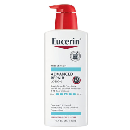 EUCERIN, LOT ADVANCED REPAIR 16.9OZ