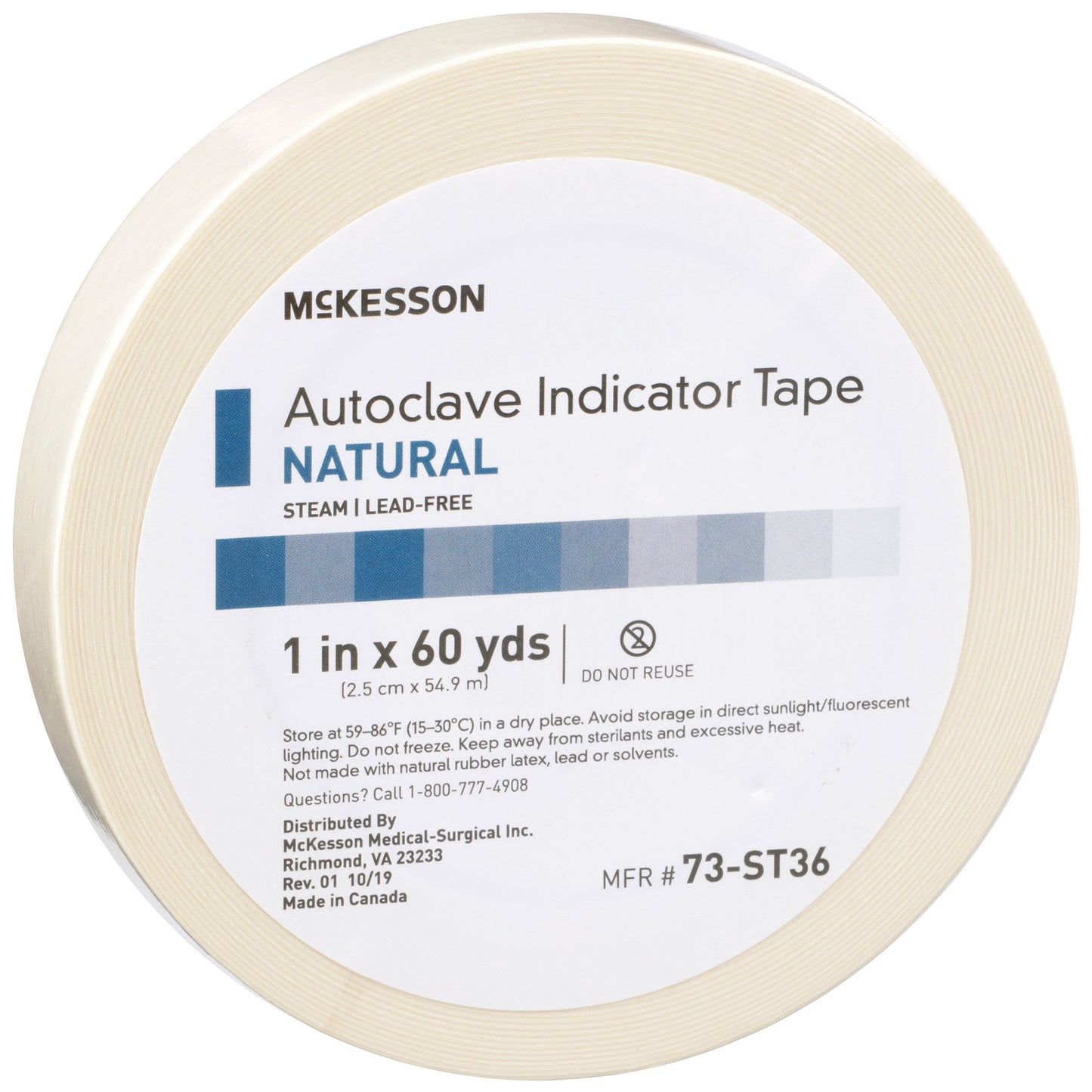 TAPE, INDICATOR STM 1" (18/CS)