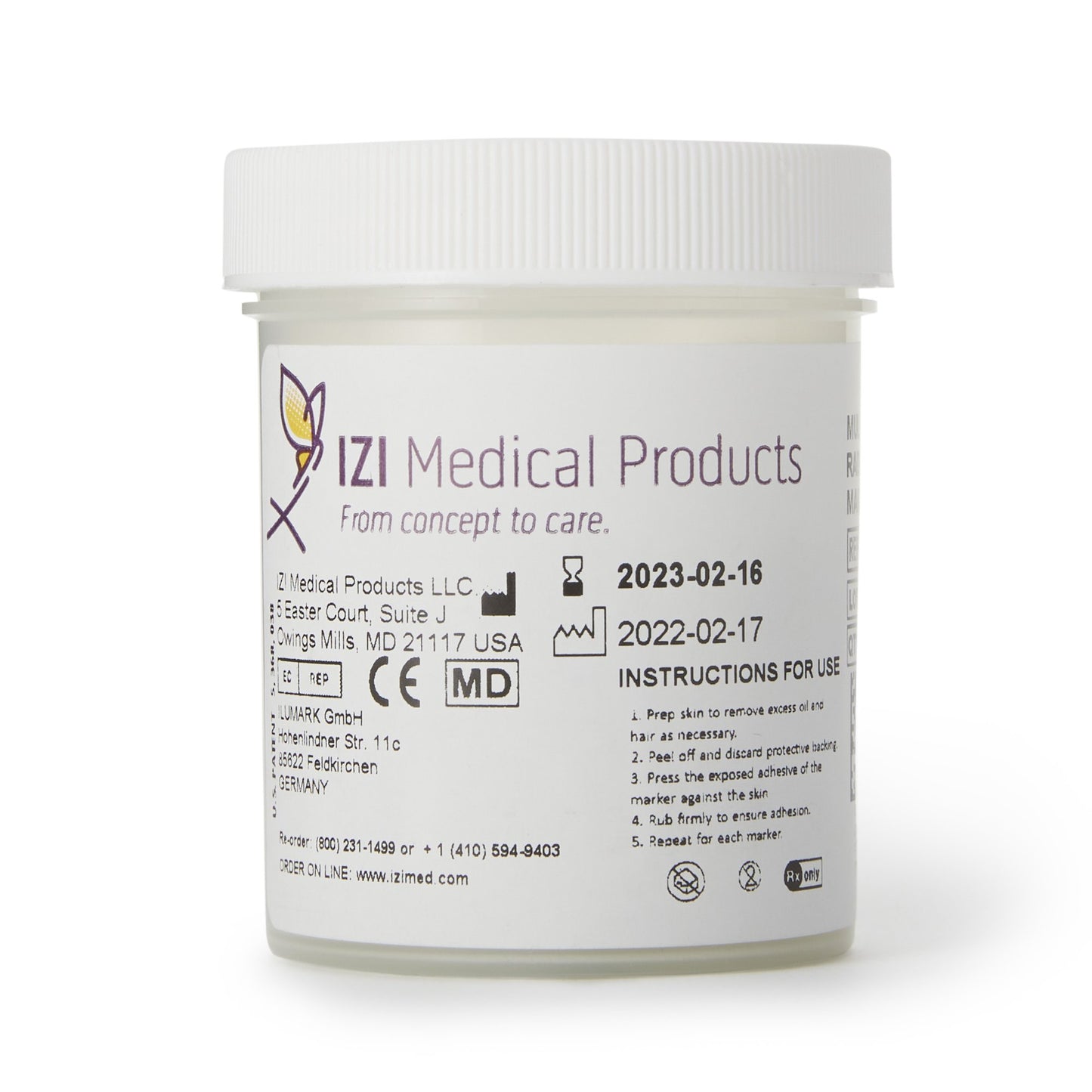 MARKER, MRI/CT (50/JAR)