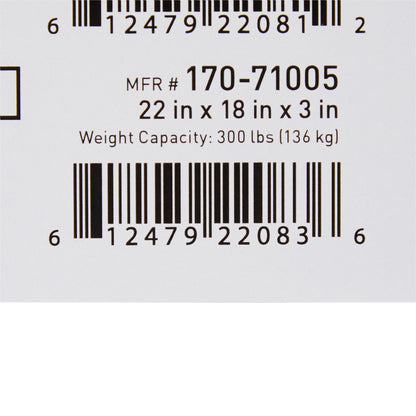 CUSHION, SEAT FM 22"X18"X3" (5/CS)