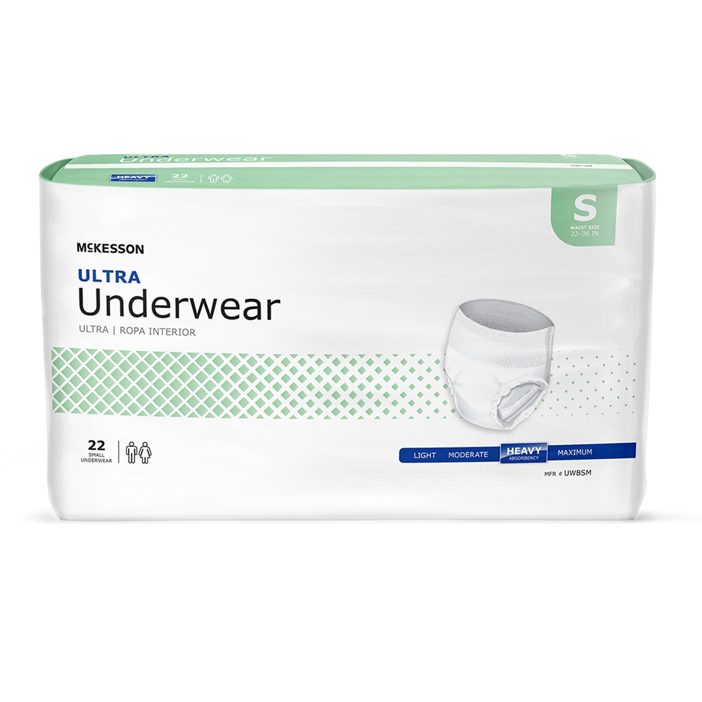 UNDERWEAR, ULTRA SM 22-36 (22/BG 4BG/CS)