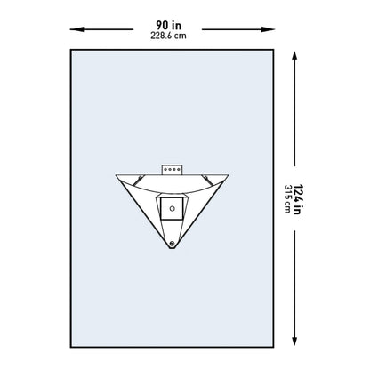 DRAPE, SURGICAL ORTHO KNEE 90"X124" (11/CS)