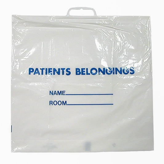 BAG, PATIENT BELONG W/HNDL (250/CS)