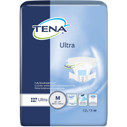 BRIEF, TENA ULTRA MED (12/PK 8PK/CS) SCAPER