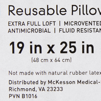 PILLOW, RUSBL MICROVENT XFULL WHT 19X25" (12/CS)