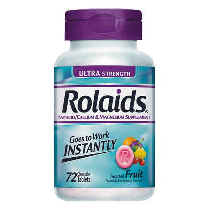 ROLAIDS, TAB ULTRA STRENGTH ASTD FRUIT (72/BT)