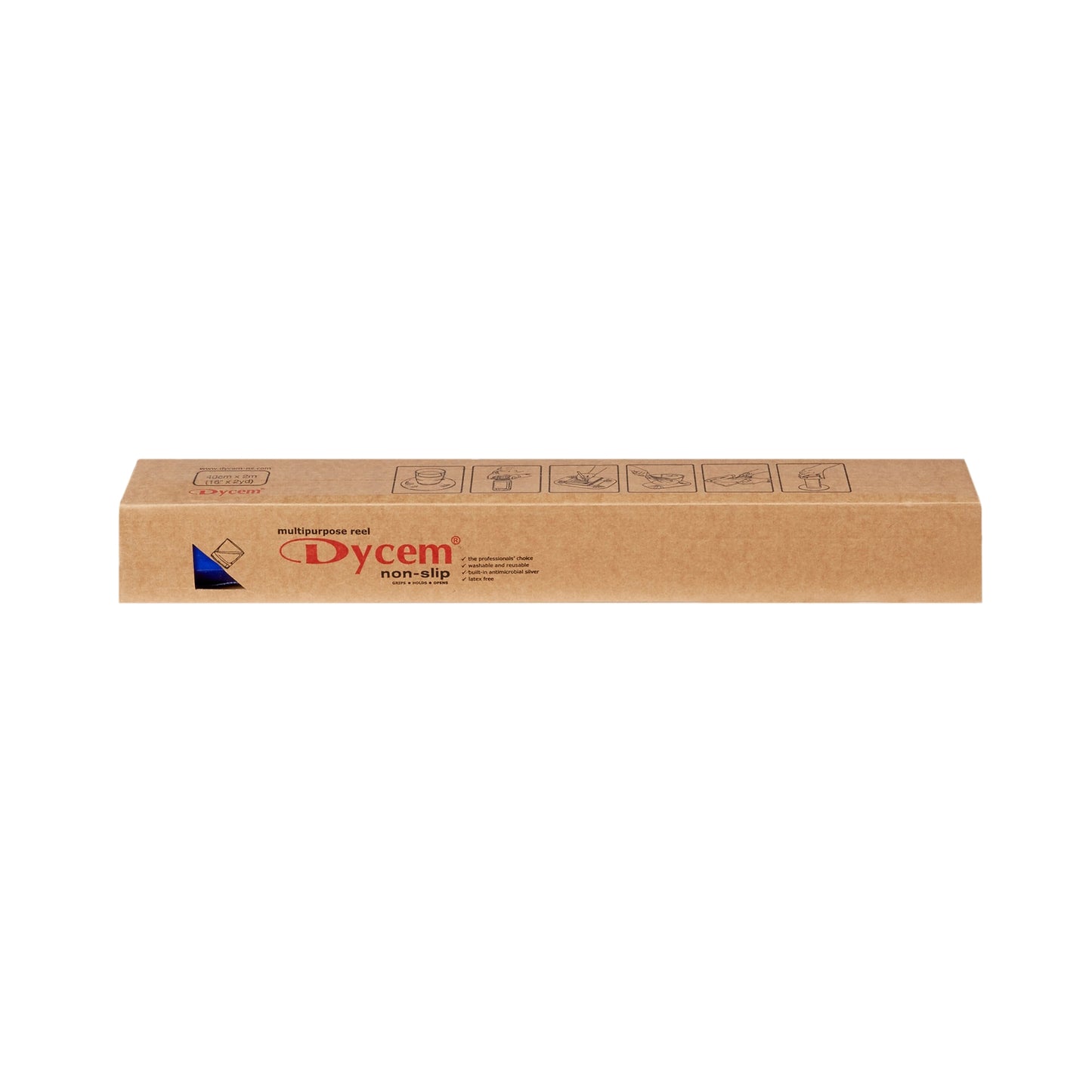 MATERIAL, NON-SLIP 16"X6.5' BLU
