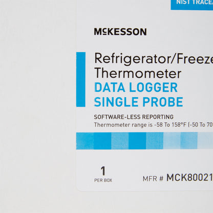 THERMOMETER, REFRIG/FRZR DATA LOGGER SNGL PROBE