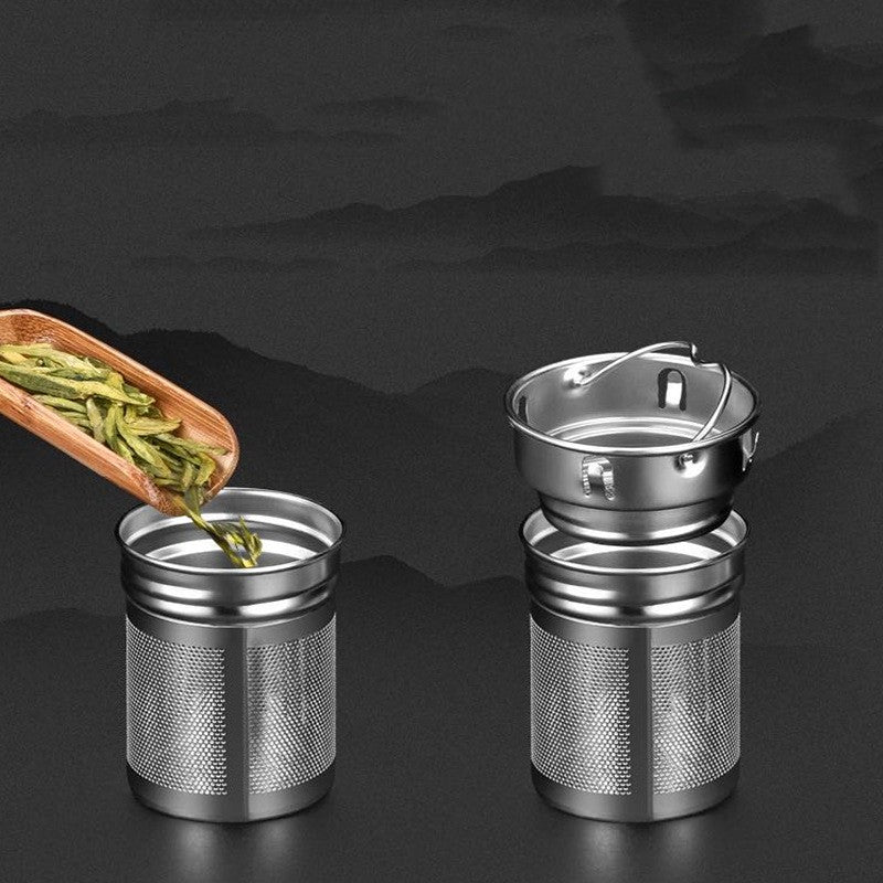 Stainless Steel Tea Filter Thermos Cup Tea Separator