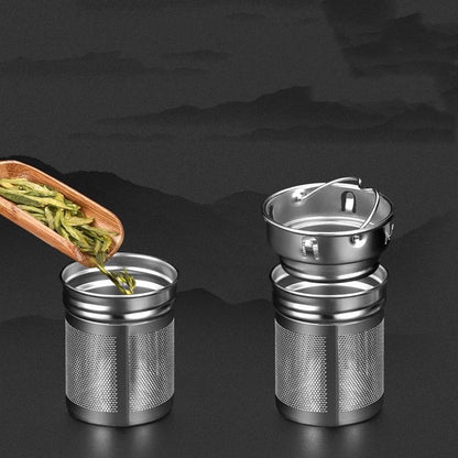 Stainless Steel Tea Filter Thermos Cup Tea Separator