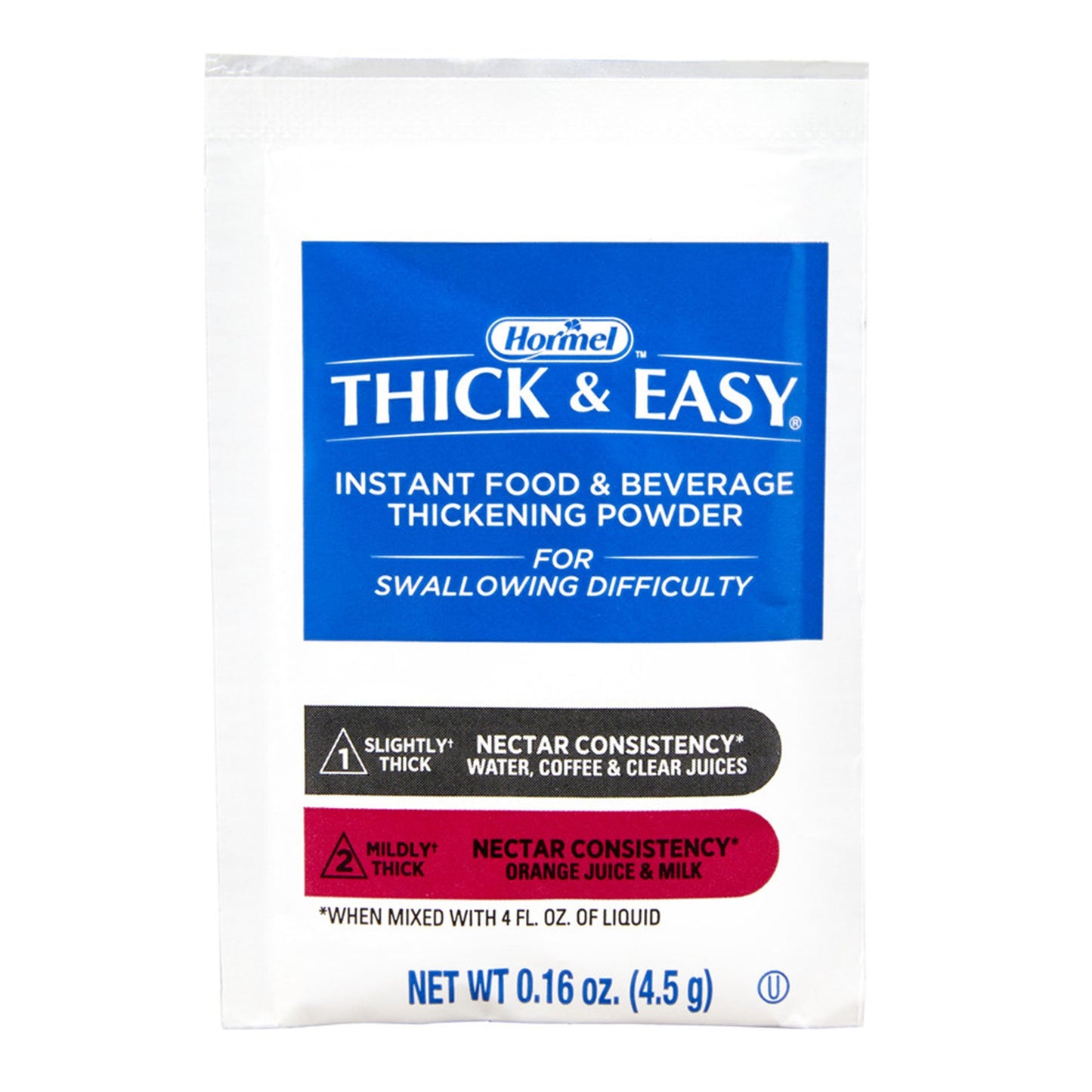 THICK&EASY, INSTANT FOOD & BEVRG THICKENER LEVEL 1 (100/CS)