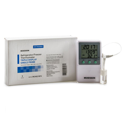 THERMOMETER, REFRIG/FRZR SNGL PROBE ACC 0.3/RES 0.1