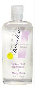 BODY BATH/SHAMPOO, NO-RINSE 8OZ (48/CS)