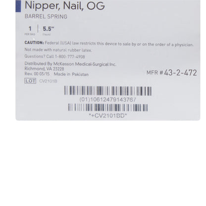 NIPPER, NAIL OG BARREL SPRNG 51/2"