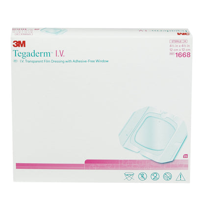 DRESSING, TEGADERM IV PORT 4.75"X4.75" (25/BX 4BX/CS)