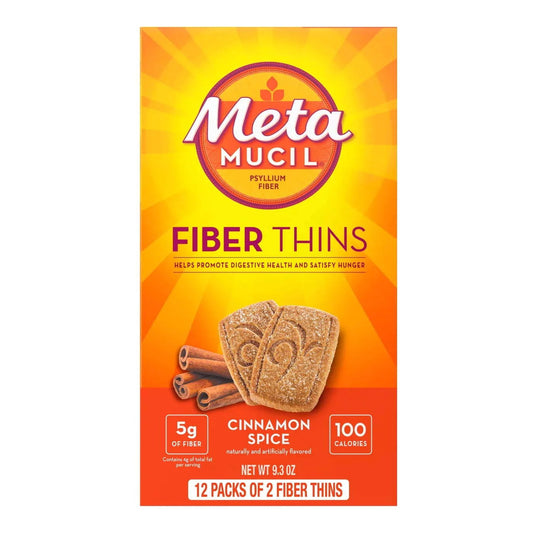 METAMUCIL, WAFER CINNAMON SPICE 12X2 (24/BX)