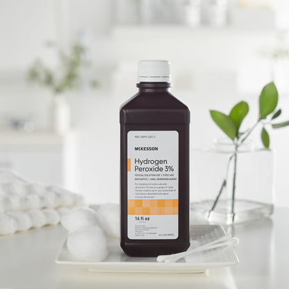 HYDROGEN PEROXIDE, 3% 16OZ (12/CS)