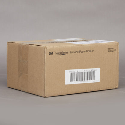 DRESSING, TEGADERM SIL FOAM W/BORDER 6"X6" (5/BX 4BX/CS)